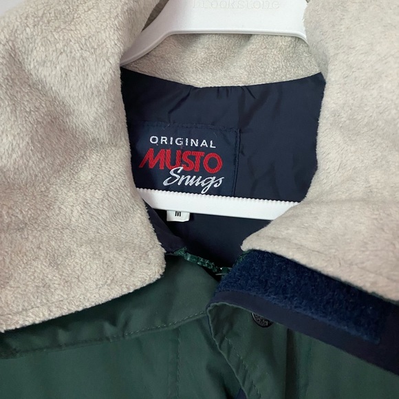 Original Musto Snugs Country Green Mens Jacket Size Medium - Picture 8 of 12